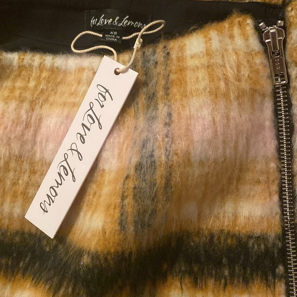 NWT For Love & Lemons Rachel Mini Skirt XS - Picture 4 of 5